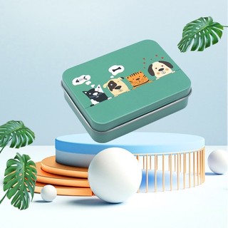 Hộp thiếc nắp gập đựng đồ