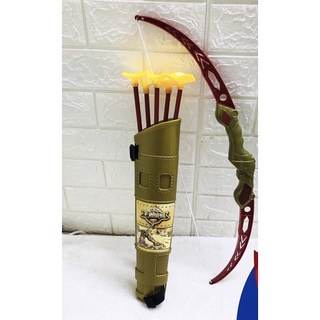 Đồ chơi cung tên đầu dính có gùi đựng tên xinh xắn