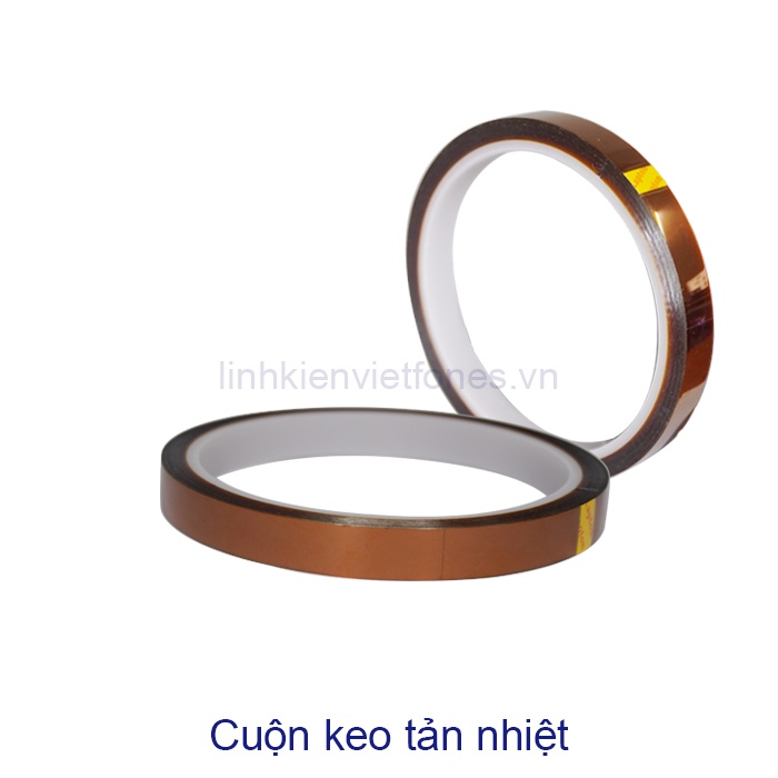 Băng keo cách nhiệt / keo tản nhiệt 8mm - 10mm , chịu nhiệt đến 300 độ