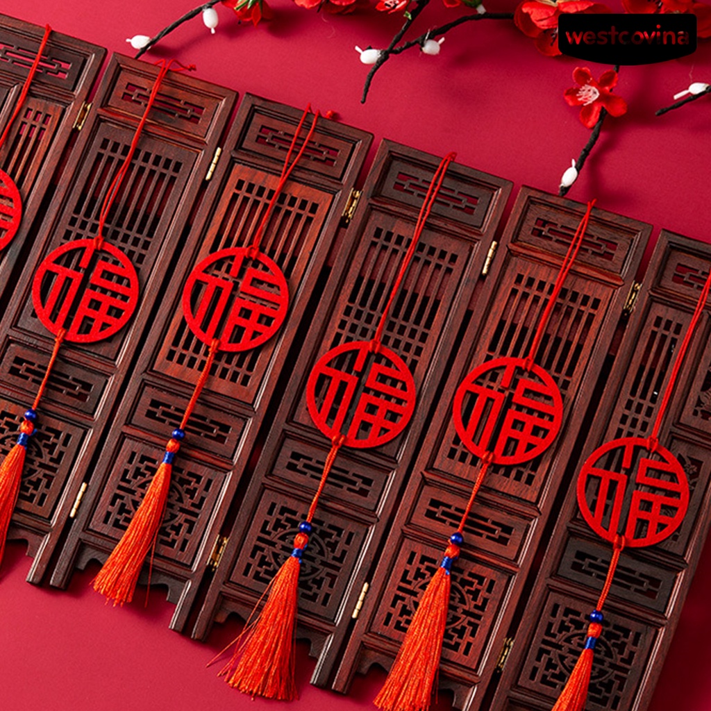 [Hot]☃1 Bộ Biển Báo Thắt Nút Màu Sắc Tươi Sáng Chống Thấm Nước Trang Trí Kiểu Trung Hoa