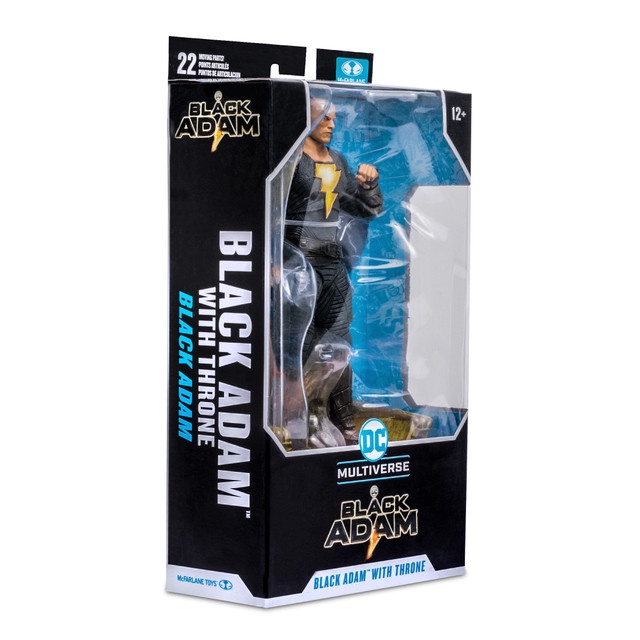 Mô hình McFarlane🦇DC Multiverse 7-inch🦇Black Adam 2022: Black Adam with Throne - Mcfarlane Toys Store Exclusive