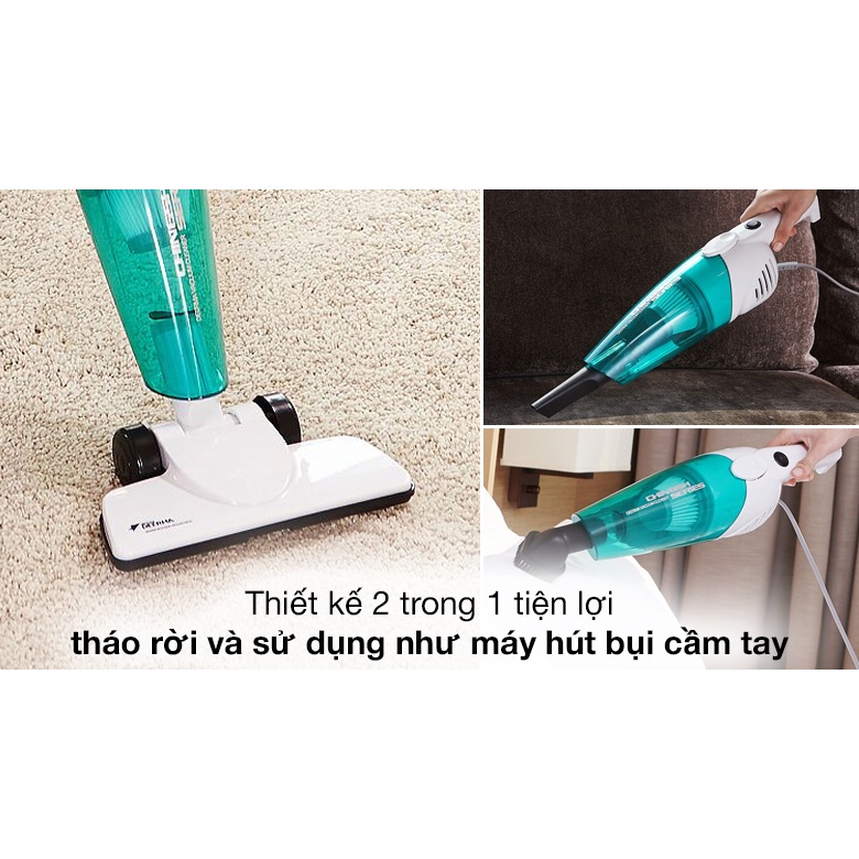 Máy hút bụi cầm tay Deerma DX118C  / DX700S Đen/ DX700 Trắng