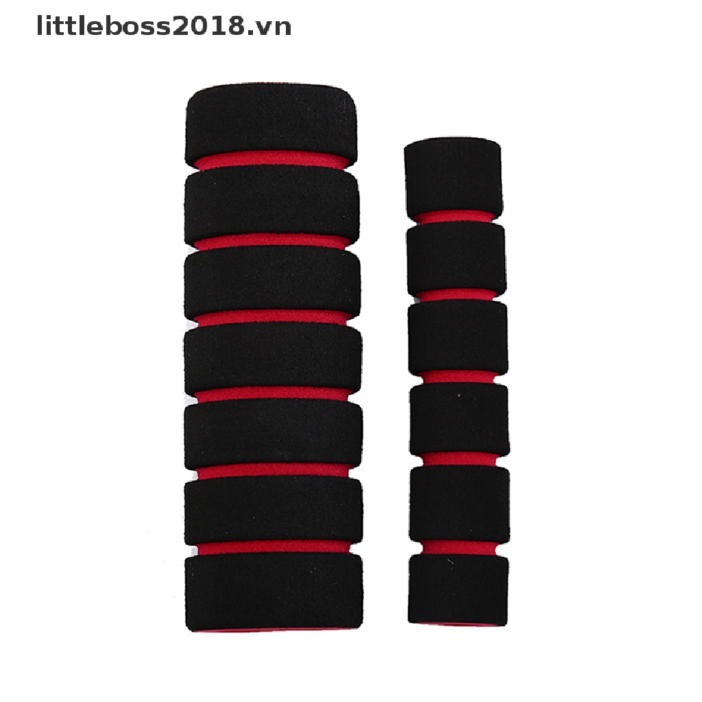 Set 4 Tay Nắm Mút Thoải Mái Cho Xe Máy littleboss2018 Màu Sắc Ngẫu Nhiên