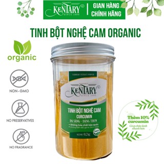 Tinh Bột Nghệ Cam Organic Kentary Giàu Curcumin Có Giấy Kiểm Định