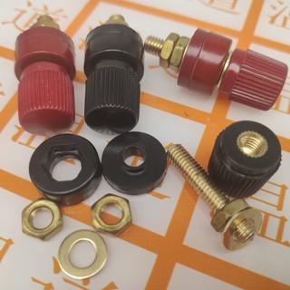 Cọc đồng m6 jack js-333 6mm, m8 jack js-555 8mm
