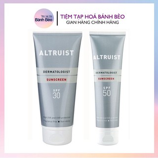 Kem chống nắng cực mạnh dành cho da yếu Altruist Dermatologist Sunscreen SPF30 200ml / SPF 50 100ml