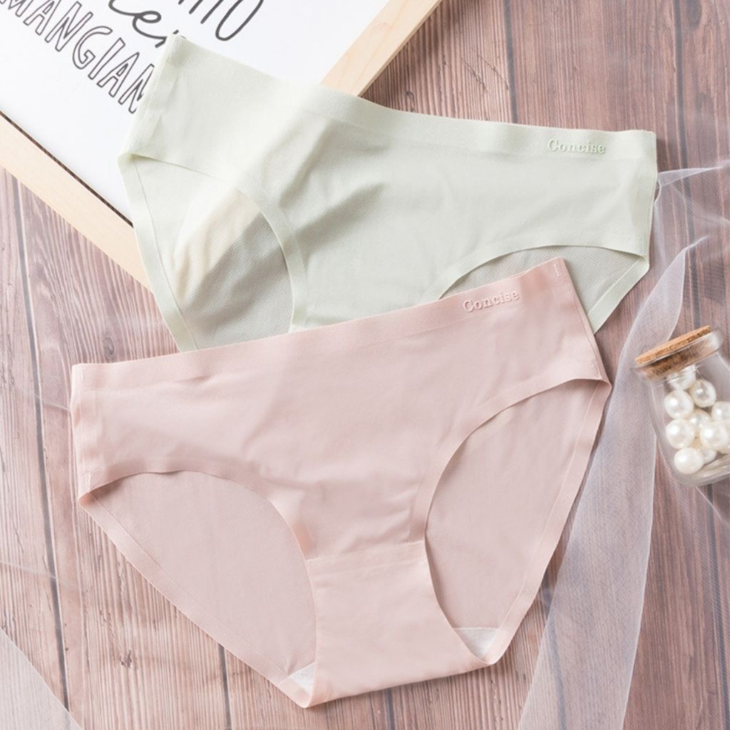 Quần lót nữ thun lạnh băng lụa không đường may siêu mỏng mềm mại thoáng mát gợi cảm JOCOSI L028