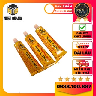 Tuýp keo chống dột kim long 40g dán đa năng tôn, kẽm sắt, gỗ, vải,...