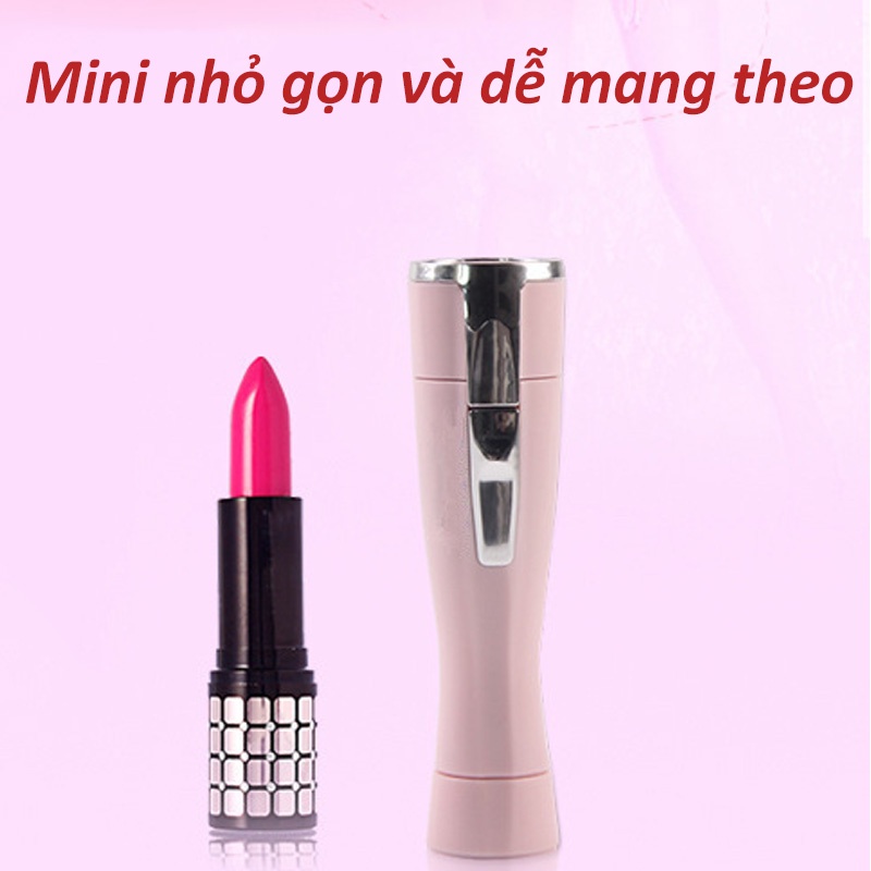 Máy Tẩy Lông Mini ,Máy Triệt Lông Cao Cấp Kemei Triệt Lông Nách,Lông Mu,Lông bikini,Tay và Chân