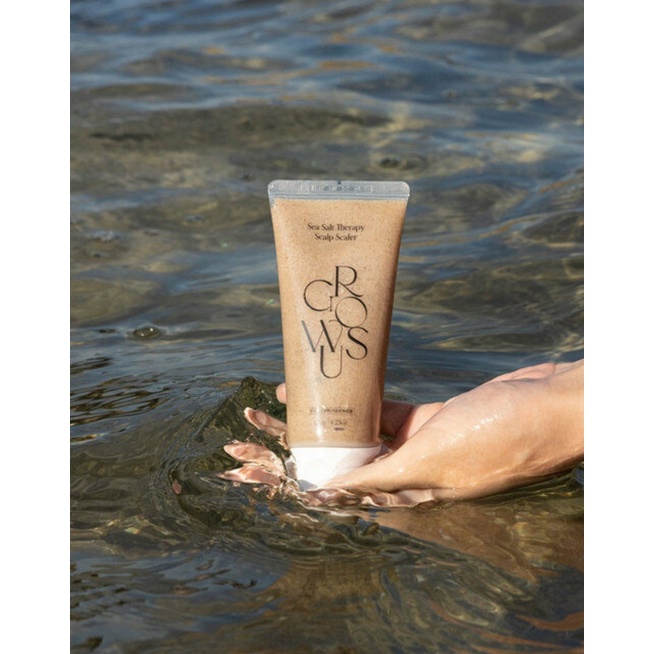 Tẩy da chết tóc GROWUS SEA SALT THERAPY SCALP SCALER