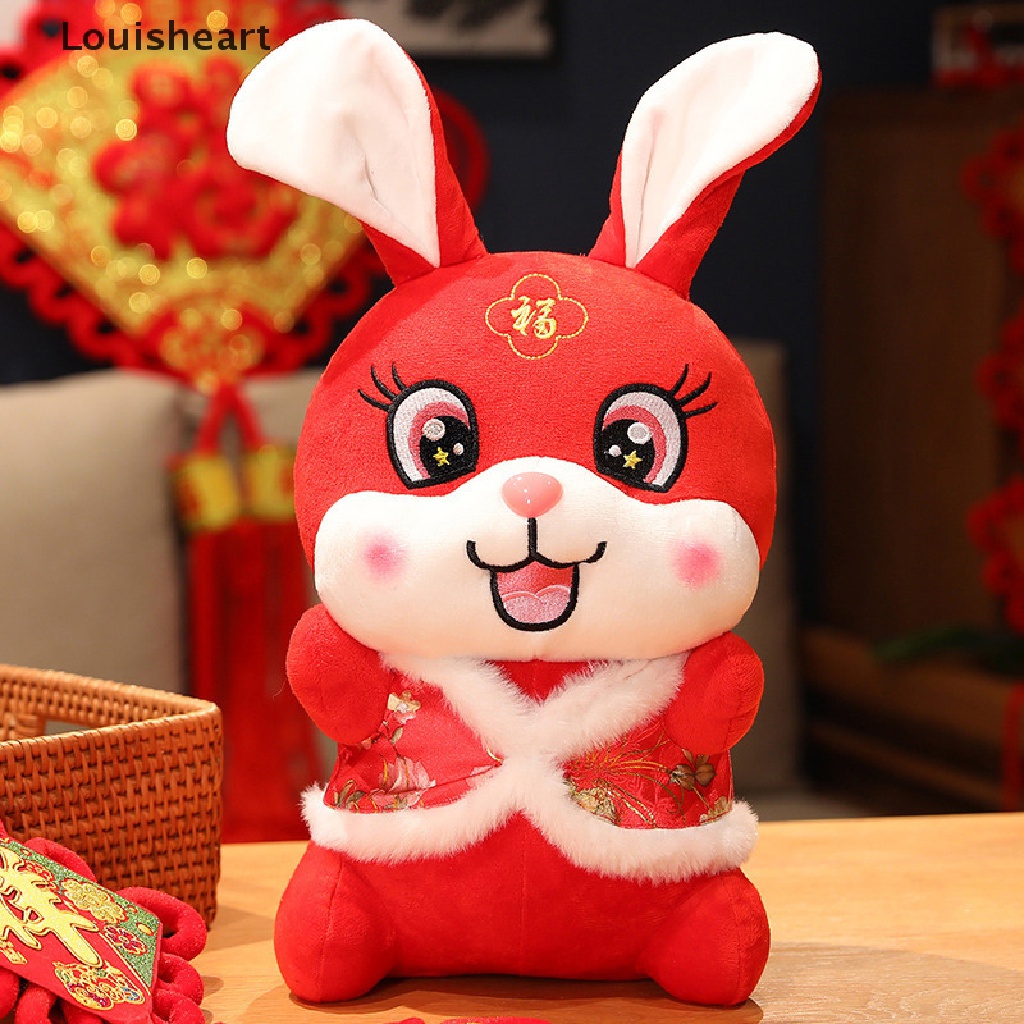 Thỏ Nhồi Bông Louisheart 2023 Phong Cách Trung Hoa