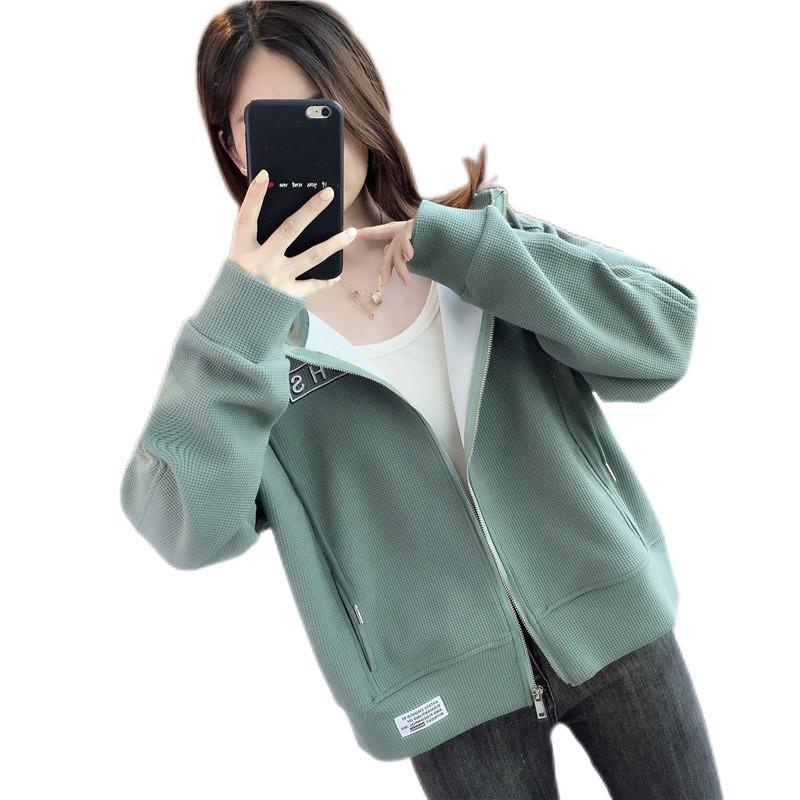 Áo Khoác Cardigan Có Mũ Trùm Dáng Rộng Thời Trang Thu Đông Hàn Quốc Hàng Mới 2022 Dành Cho Bạn Nữ