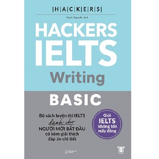 Sách - Bộ 4 Cuốn Hackers IELTS Basic ( Tặng file nghe + Khóa Hoc + Bookmark )