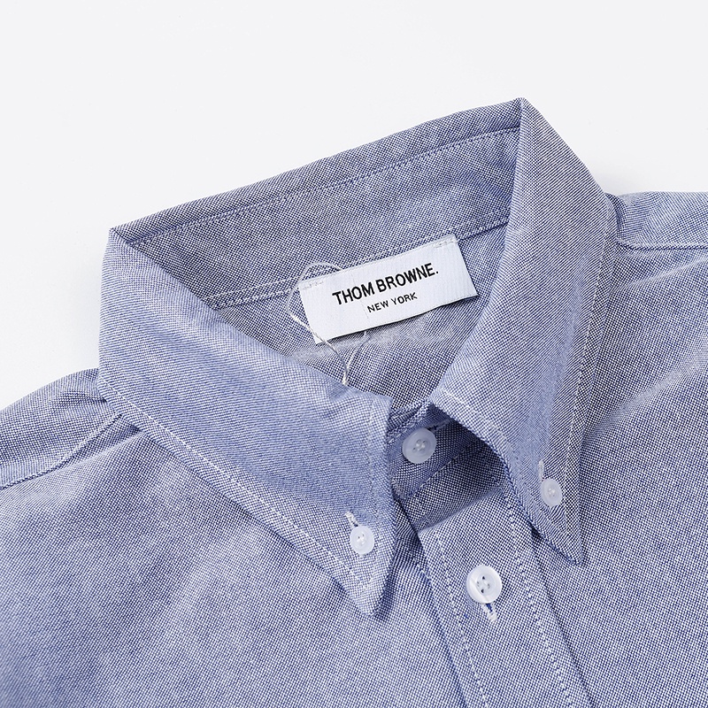❤️❤️[Hàng Sẵn Sàng & Hàng]❤️❤️ Áo Sơ Mi Tay Dài Dáng Rộng Thêu LOGO THOM BROWNE Tùy Chỉnh Thời Trang Cho Nam Và Nữ 2022 Mới | BigBuy360 - bigbuy360.vn