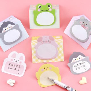 Giấy note hình động vật cute (20 tờ)