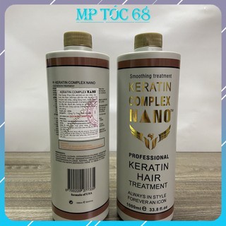 Hấp ủ phục hồi tóc, dưỡng tóc keratin complex nano 1000ml phục dưỡng tóc hư tổn, bảo vệ tóc