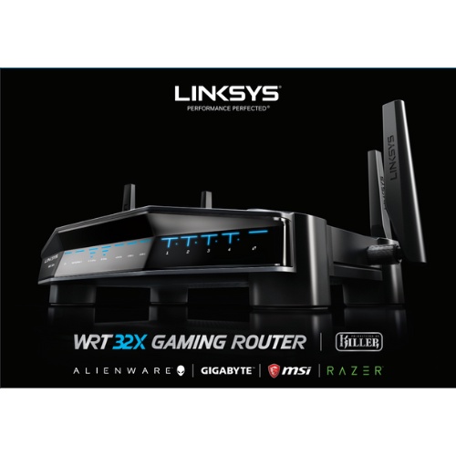 Bộ phát Wifi Linksys WRT32X AC3200 Dual-Band Wi-Fi Gaming Router with Killer Prioritization Engine