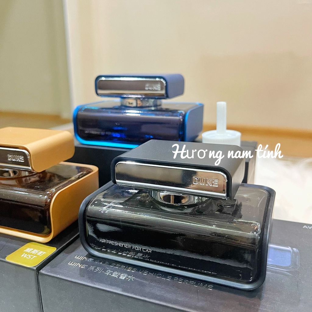 Nước Hoa Ô tô DUKE - Nước Hoa Ô tô Chính Hãng Cao Cấp Đặt Taplo - Chiết xuất 100%  thiên nhiên, Khử mùi, Chống Say Xe