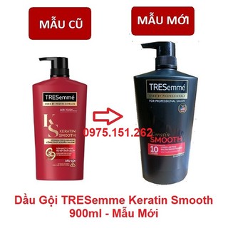 Dầu gội tresemme keratin smooth tinh dầu argan 900ml