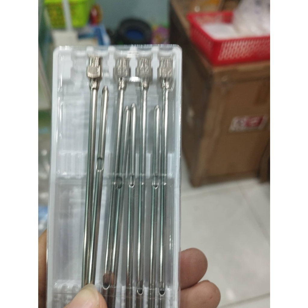 Kim thông vú bò sữa inox 10cm Trung Quốc