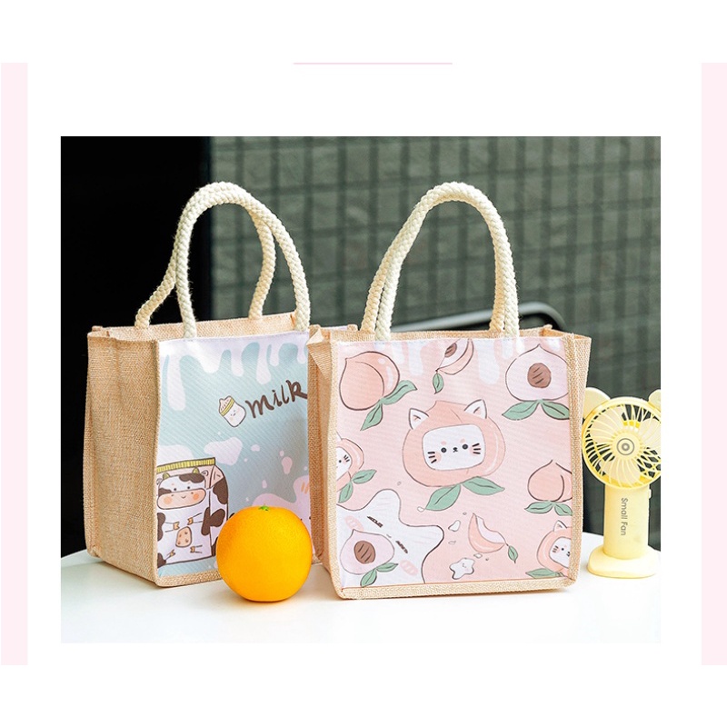 Túi cói Classy đay mini đi biển nữ đẹp đi chơi thời trang dễ thương cute kiểu mới 2022 họa tiết trái cây T1004