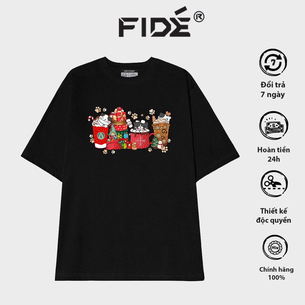 Áo thun FIDE phông trơn nam nữ cổ tròn FIDE NOEL 07