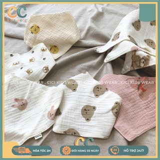 Yếm quàng cổ giữ ấm boona cho bé