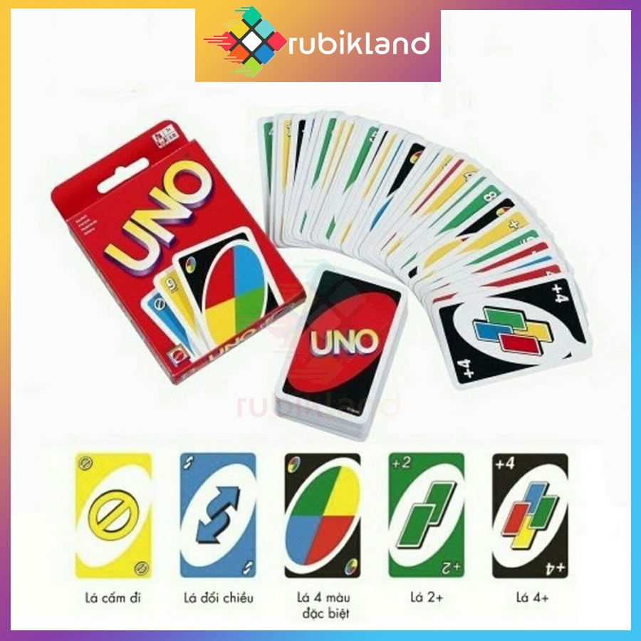 Bài Uno Board Game 108 Lá Cơ Bản Chất Giấy Dày