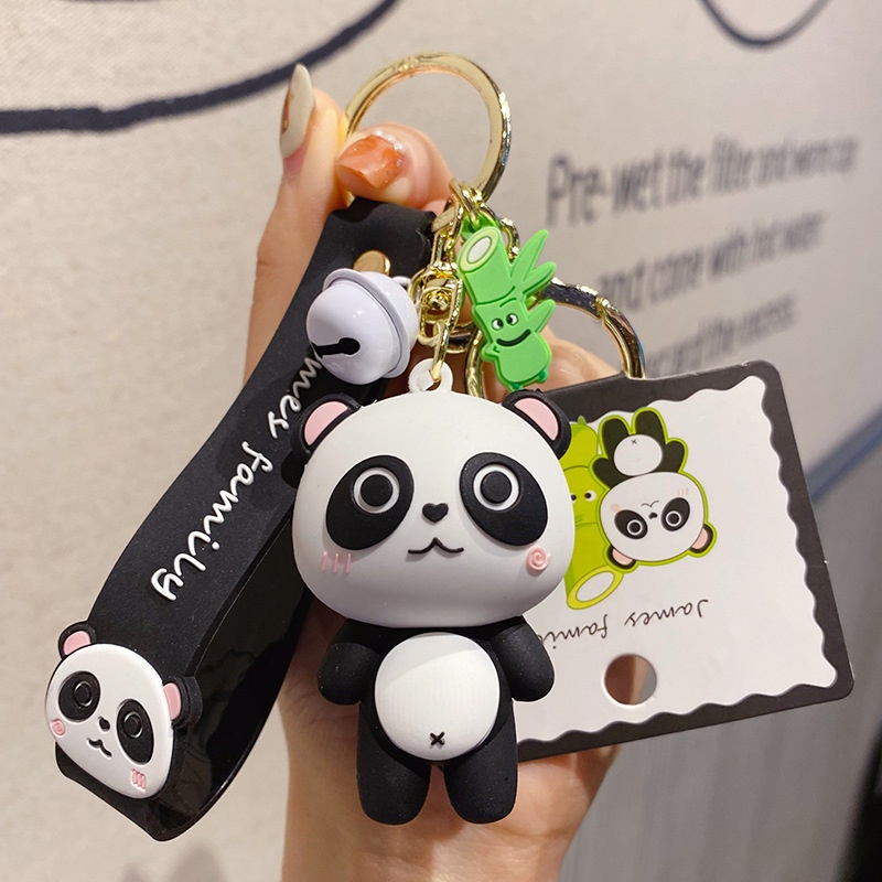 Móc Khóa Hình Gia Đình Động Vật Xinh Xắn Sáng Tạo