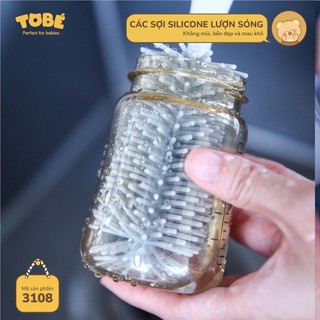 Bộ cọ bình sữa silicone To Bé ( note màu muốn lấy )