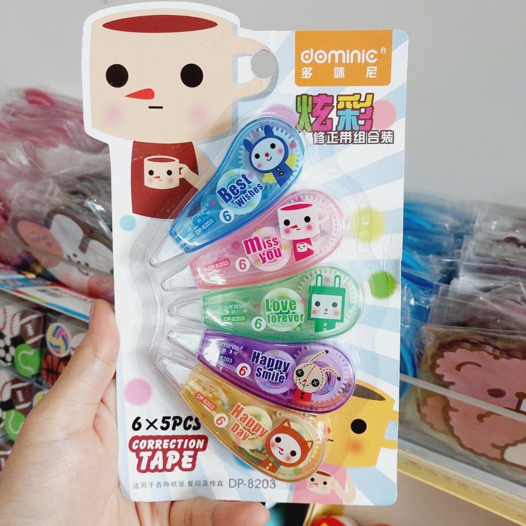 Bút Xoá Kéo Cute Hình Thú dễ thương