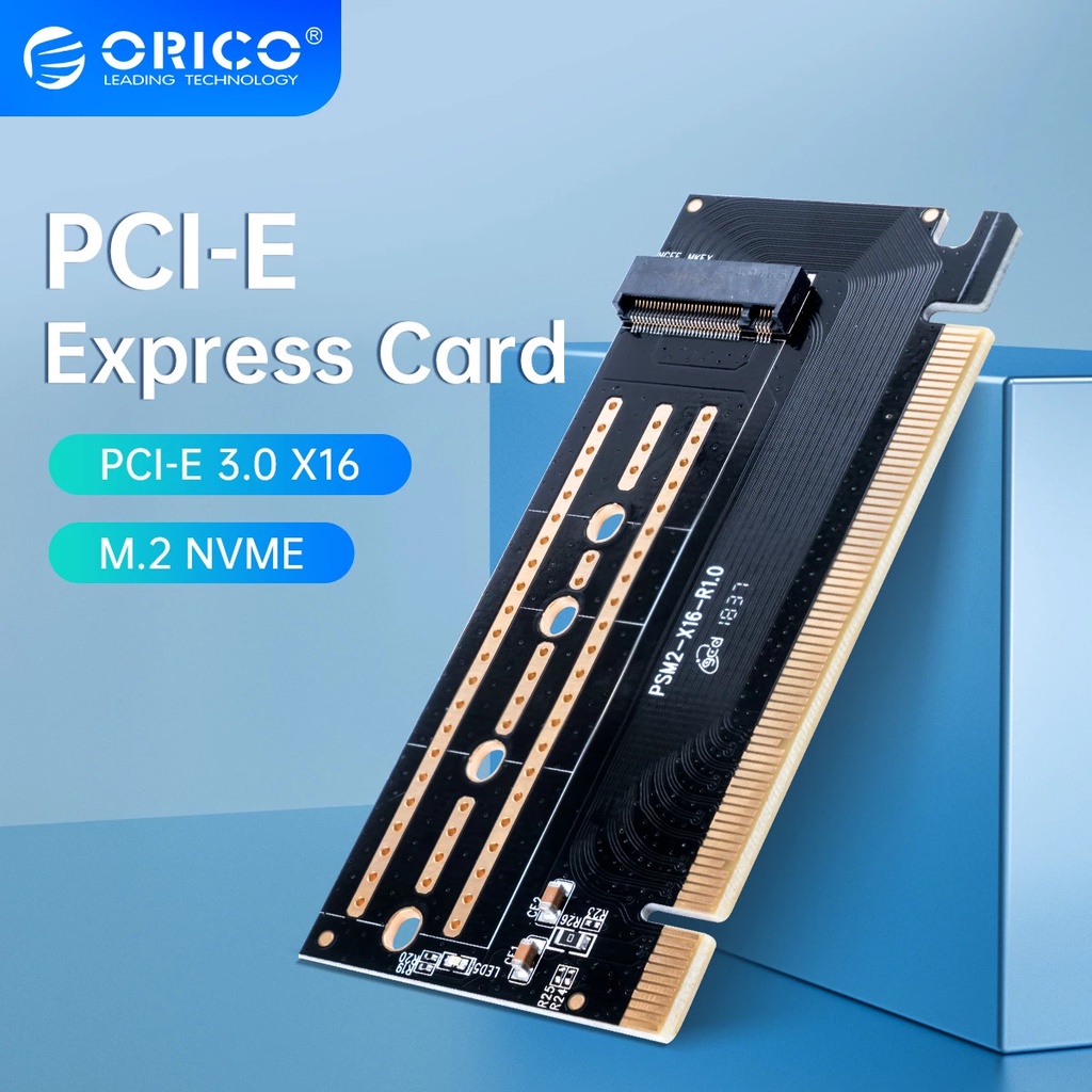 Card mở rộng ổ cứng SSD M2 NVME sang PCIe 3.0 X16 ORICO PSM2-X16