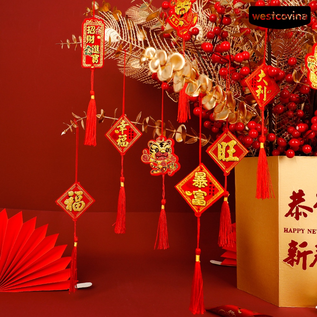 [Hot]☃Set 5 Dây Treo Trang Trí Mừng Năm Mới