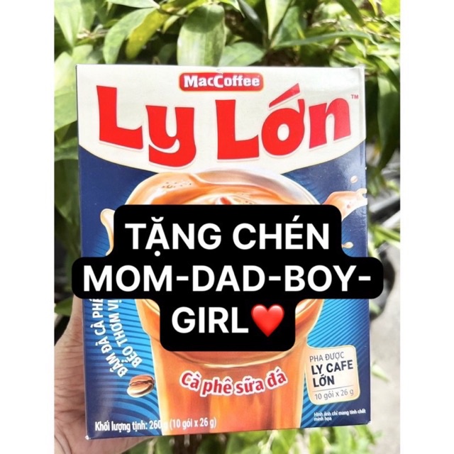 Cà phê sữa đá MacCoffee Ly Lớn Đậm đà cà phê, béo thơm vị sữa