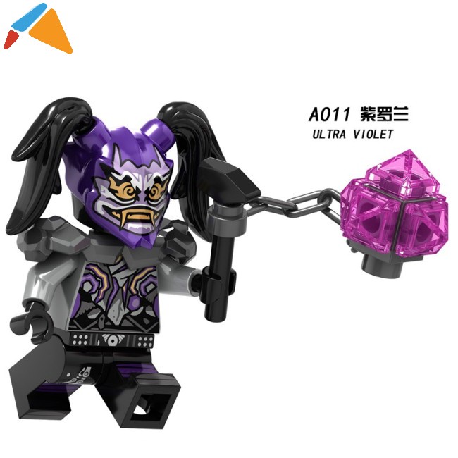 Đồ Chơi Lego Ninjago Rắn Minifigures Skales Acidicus Pythor Chokun Ninja Series
