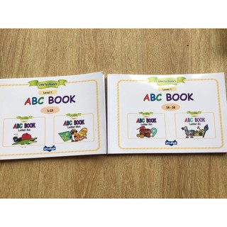 Sách - Little Fox ABC book - in gộp 2 cuốn