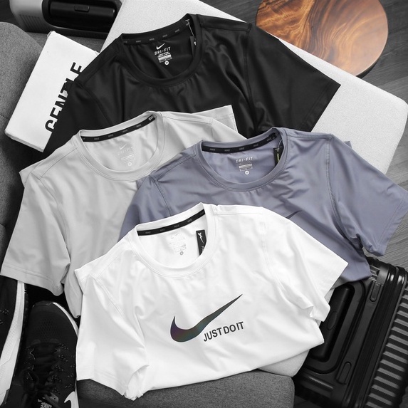 Áo thể thao nam thun mềm siêu mịn co giãn không nhăn không xù tốt áo mặc nhà đi chơi Shop Thể Thao Kute