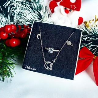 Set trang sức The World bạc 925 nữ trẻ trung Dế Bạc