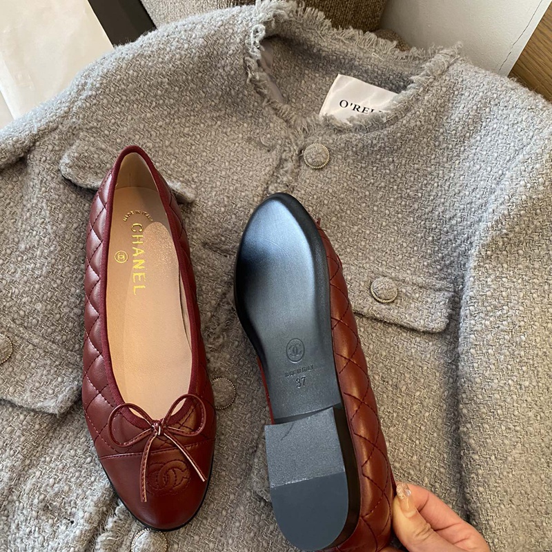 Giày Múa Ba Lê Đế Vuông 1.5cm Họa Tiết Kim Cương Màu Trơn Nhẹ Nhàng Thoải Mái Bền Bỉ