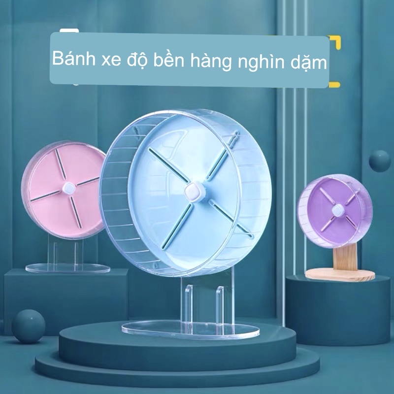 Wheel 26cm cho Hamster hãng Candy kèm đế (ảnh thật)
