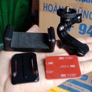 Kẹp điện thoại dán xe máy keo 3m