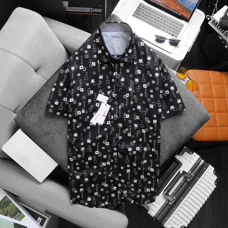 ÁO SƠ MI CK HOẠ TIẾT