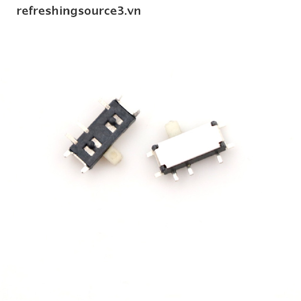 Set 20 Công Tắc Dạng Trượt Mini 2 Vị Trí Micro SMDSet 20 Công Tắc Bật / Tắt 2 Vị Trí Siêu Nhỏ SMDSet 20 Công Tắc Trượt Micro Chuyên Dụng
