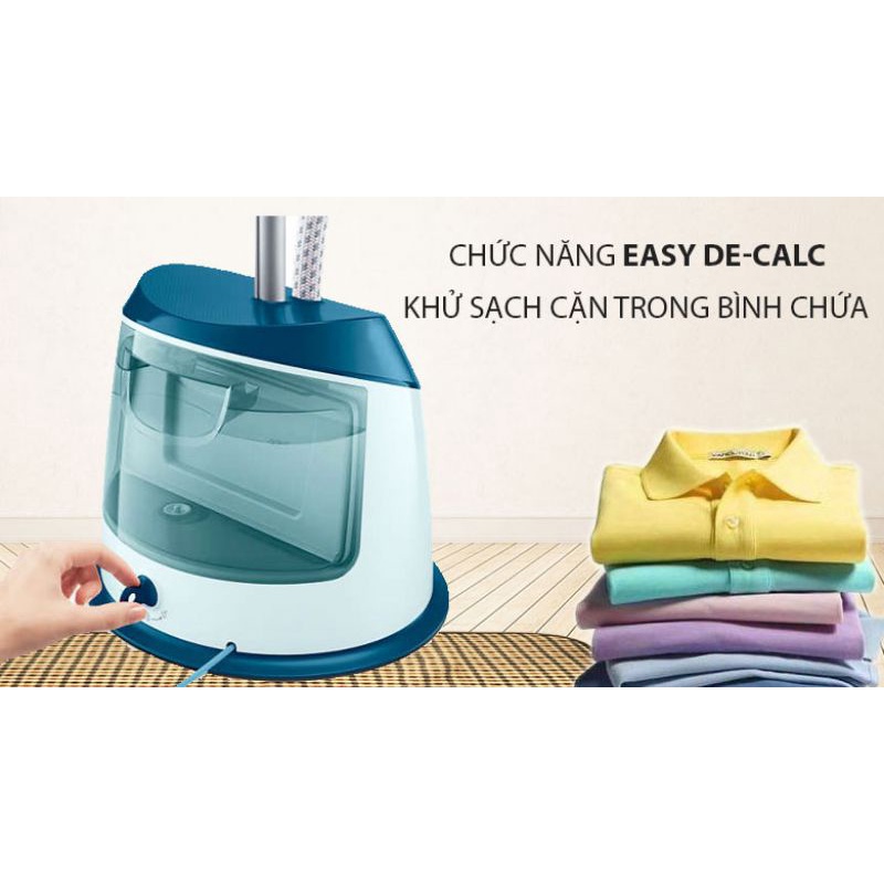 Bàn ủi hơi nước đứng Philips GC518 1600W hàng mới fullbox 100% chính hãng 100%
