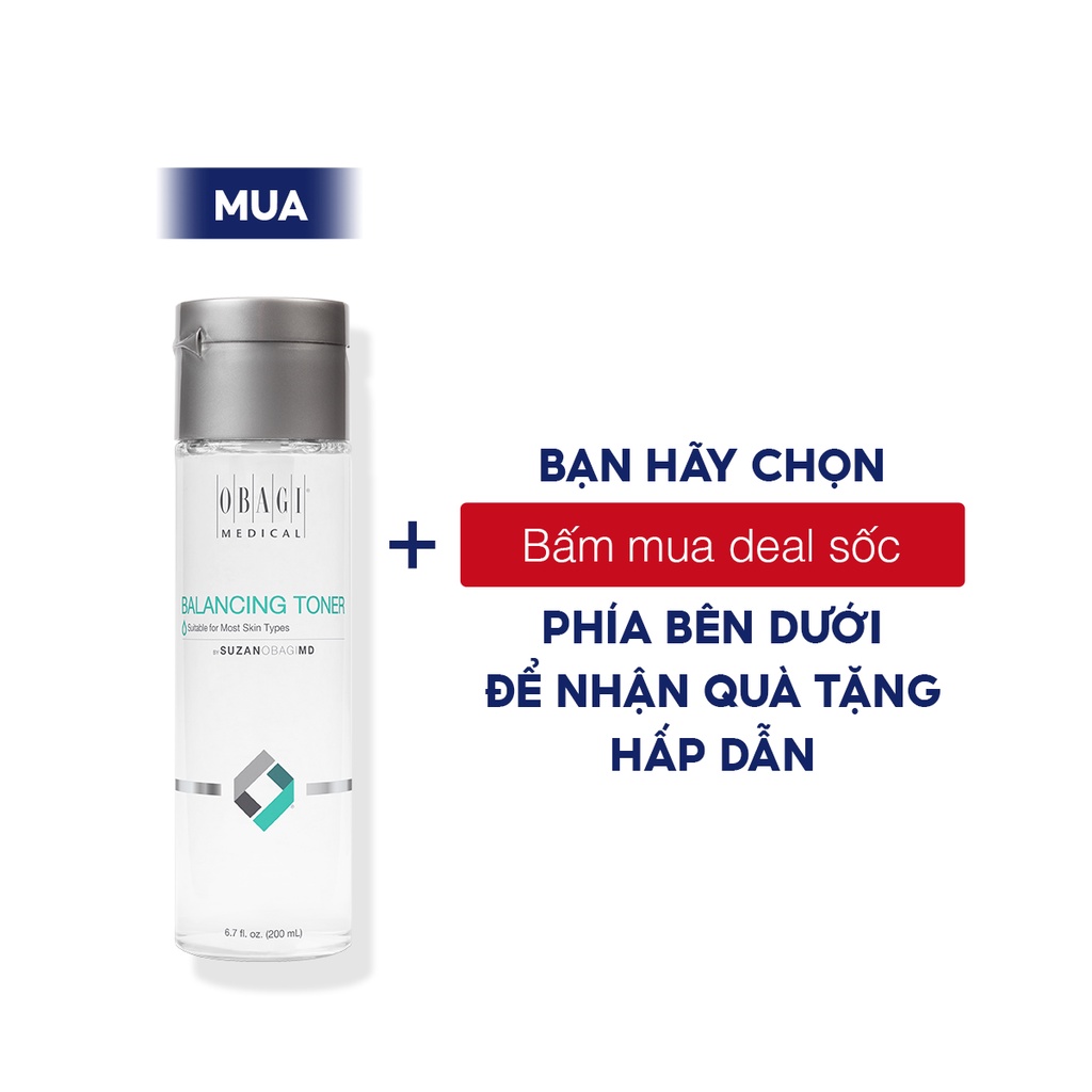 Nước hoa hồng OBAGI SuzanObagiMD Balancing Toner - 200ml