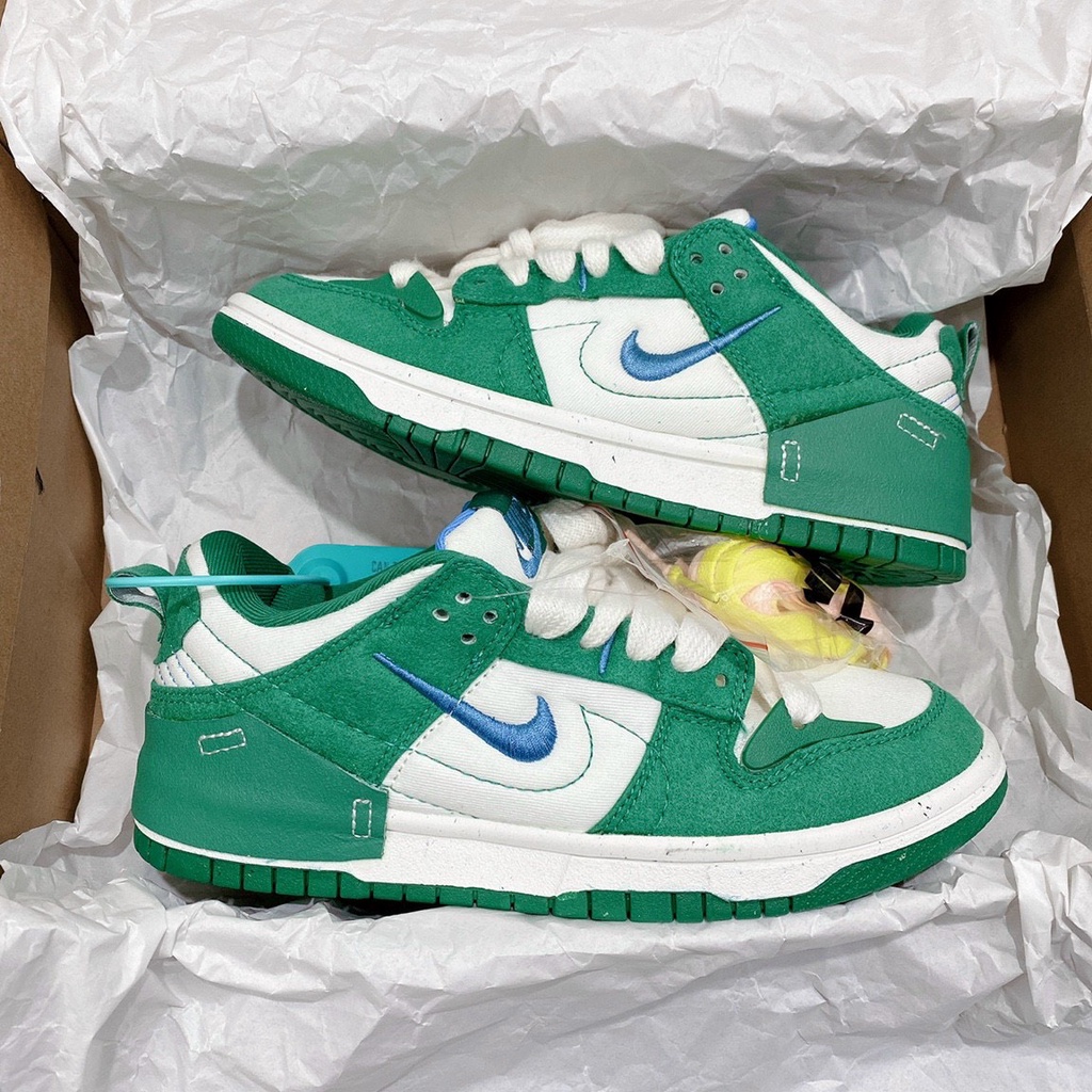 Giày thể thao nam nữ SB duck, Giày Sneaker SB dunk xanh lá, SB dunk 7 màu,SB dunk kem bản cao cấp full bill box pk