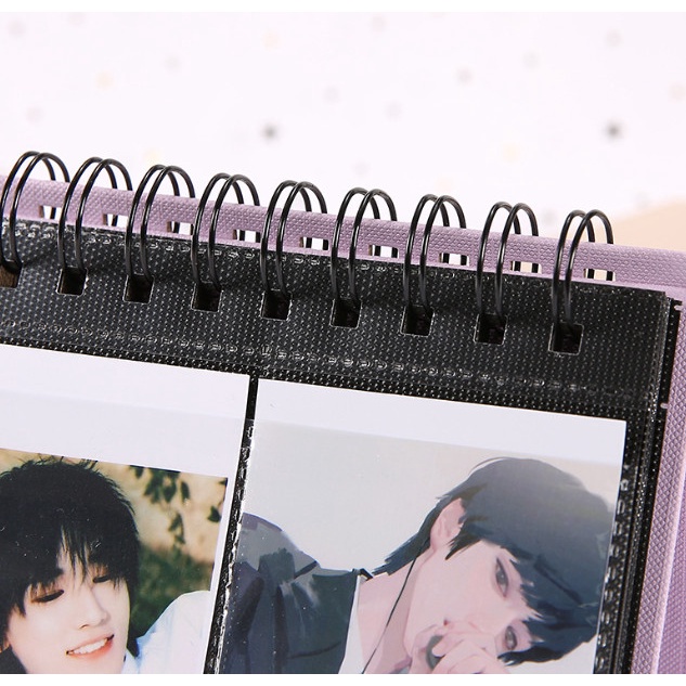 Album ảnh polaroid mini để bàn đựng được 68 ảnh 6x9