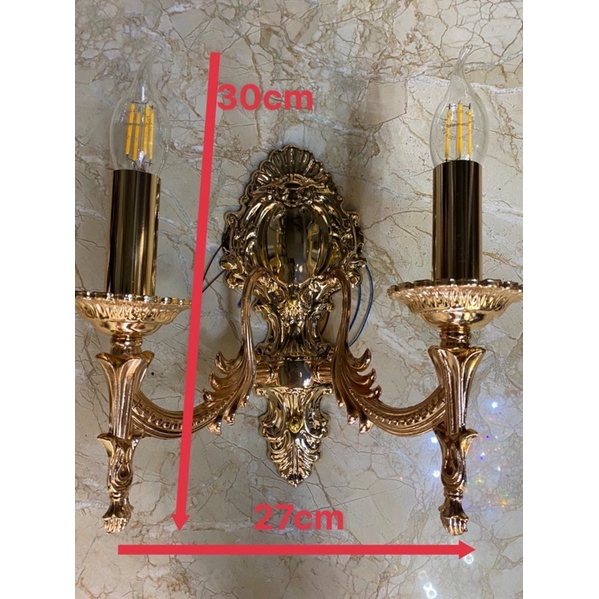 Đèn tường nến đôi.Light_Linh_Dang