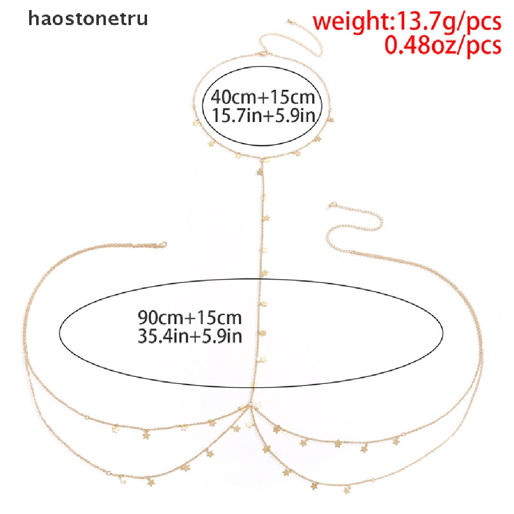 Dây Xích Đeo Hông Tua Rua Trang Trí Bikini Quyến Rũ Cho Nữ