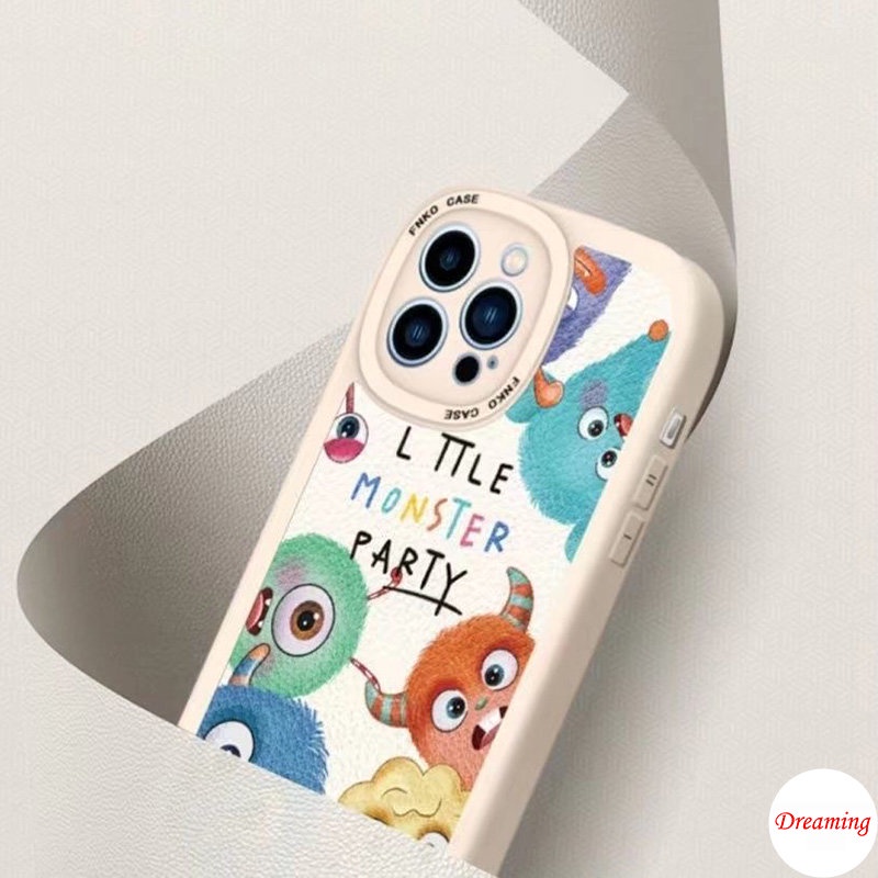 Ốp Điện Thoại Mềm Hình Quái Vật Mắt To vivo v29 lite v27e v25 v23e v15 v11i v9 v5 s1 pro y91 y95 y91c y1s y15 y12 y17 y19 u10